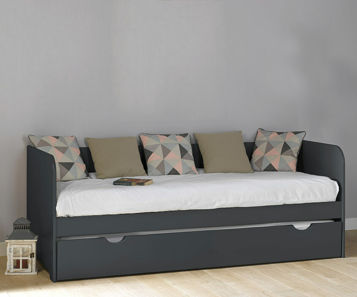 Sofá cama nido juvenil bali de 80x200cm blanco Cama nido niños