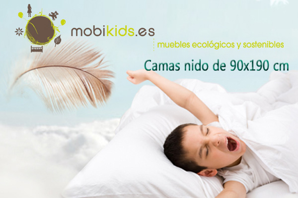 Descubre nuestra nueva cama nido de 90x190 cm. Modelo Edén