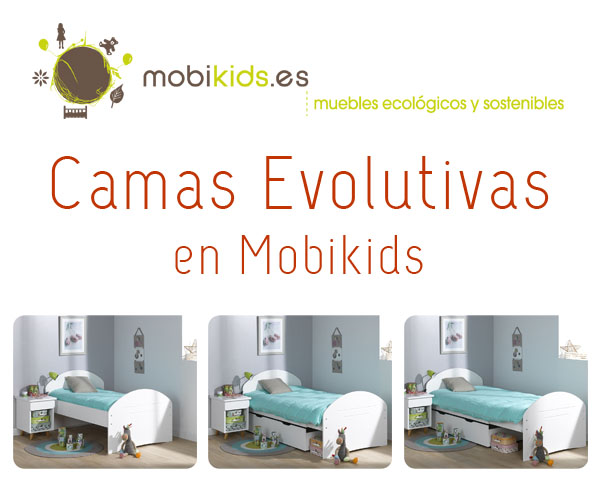 De la cuna a la cama con nuestras Camas Evolutivas Infantiles 