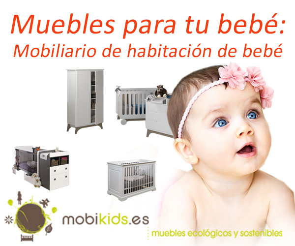 Muebles para tu bebé: Mobiliario de habitación de bebé