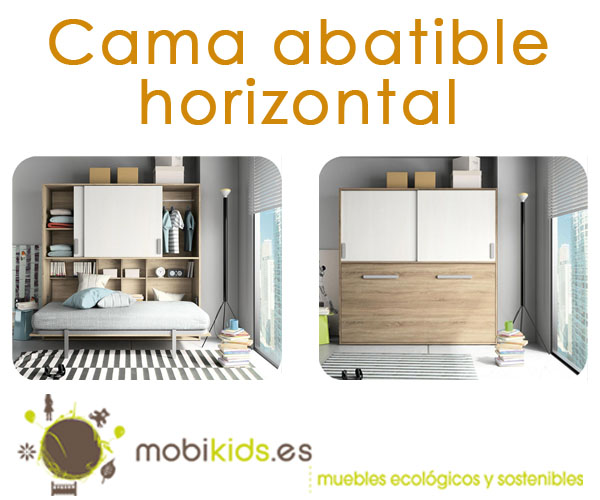 Cama abatible horizontal