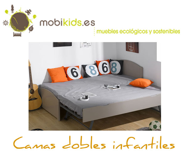 Camas dobles infantiles