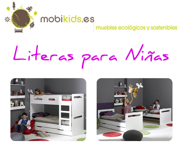 Literas para niñas, literas infantiles