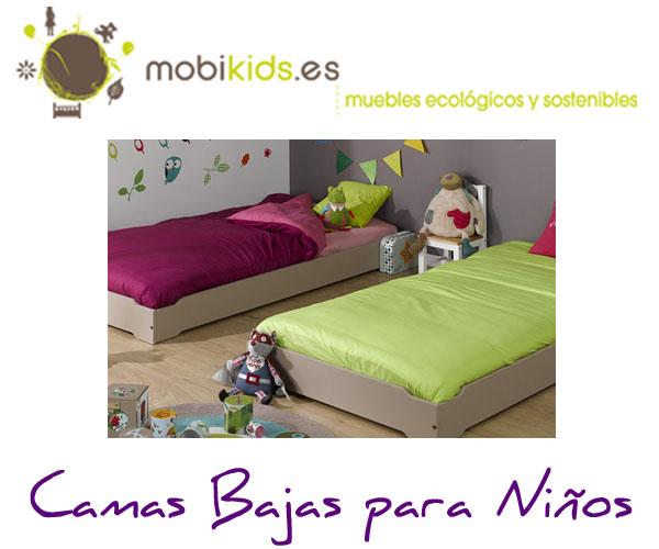 Camas bajas para niños y niñas