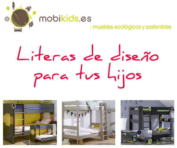 Literas de diseño para tus hijos