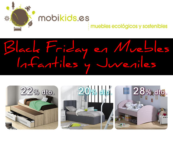 Black Friday en muebles infantiles y juveniles