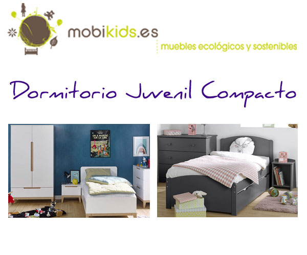 Dormitorio juvenil compacto