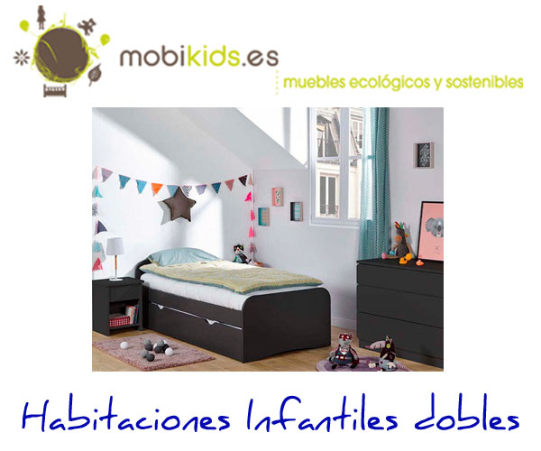 Habitaciones infantiles dobles