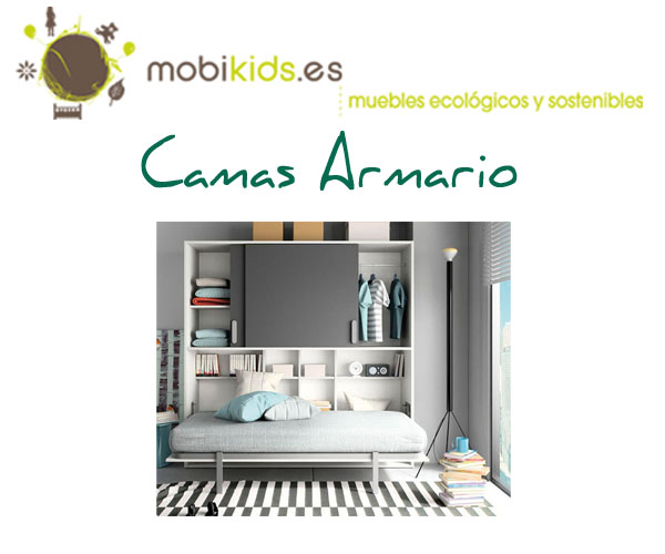 Camas Armario para habitaciones juveniles