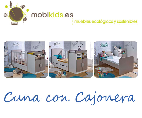 Cuna con cajonera