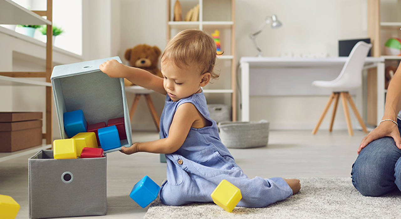 5 astucias para organizar los juguetes en una habitación de niños