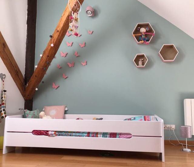 Cama con barreras Teen