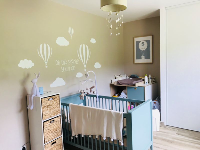 habitación bebe PERLA AZUL