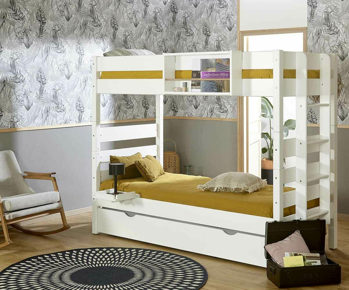 Litera alta con cama nido supletoria - Kids