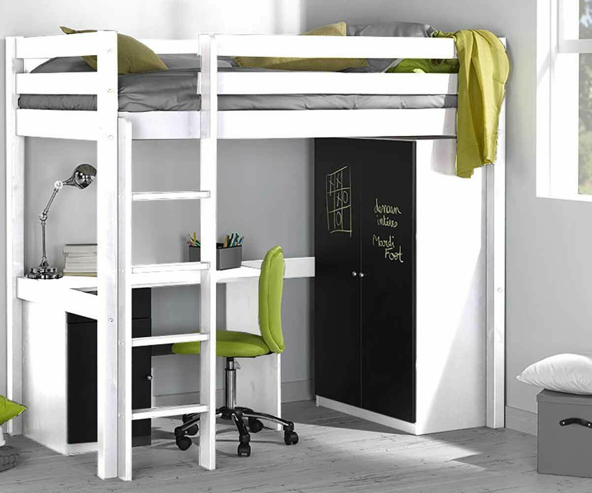 Cama alta juvenil - Wood