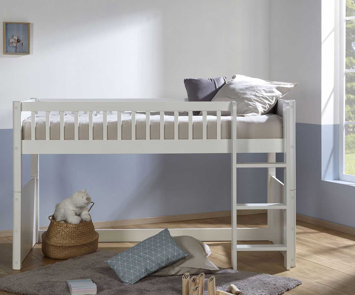 Cama Alta De Madera Para Muñecas Small Foot – 2 En 1: Individual O Litera – Incluye Ropa De Cama Y Colchón – Para Muñecas De Hasta 39 Cm (3+ Años)
