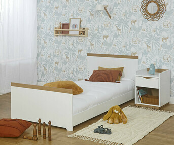 Cama juvenil LEMON Blanca 90x190