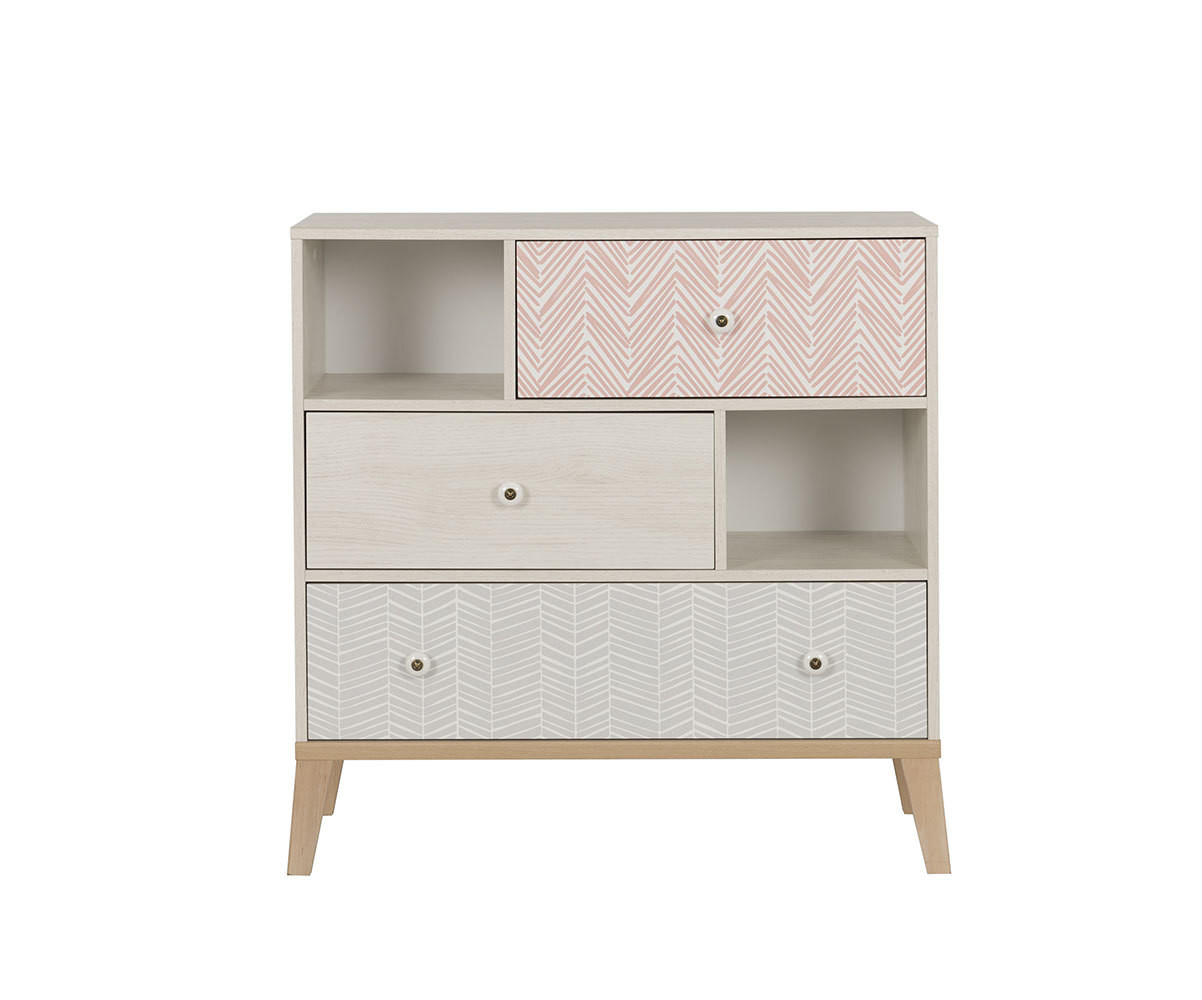 Comoda Infantil Malta Estilo Escandinavo