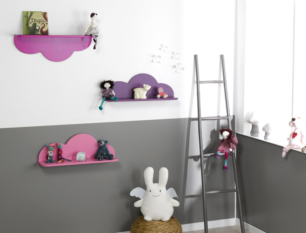 Comprar Estantería de pared NUBE Rosa