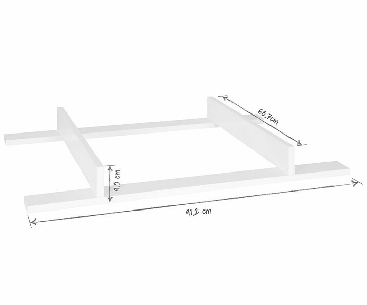 Dimensiones del cambiador para cmoda - Feliz