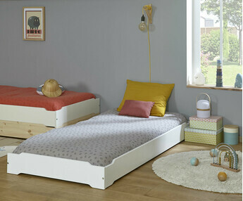 Cama infantil apilable - Happy, 90x190 cm