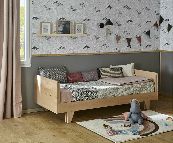 Cama Nido Madera Maciza Nature