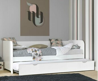 Sof Cama Nido Madera Maciza - Bali