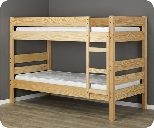 Litera modular, posicin baja, Natural. KIDS