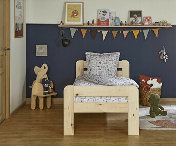 Cama infantil - Beddy, color natural