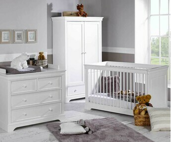 Habitación bebé completa con armario 2 puertas - Mel