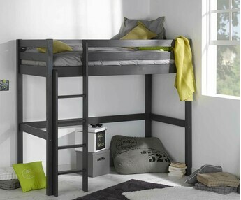 Cama Alta de Calidad Superior Wood