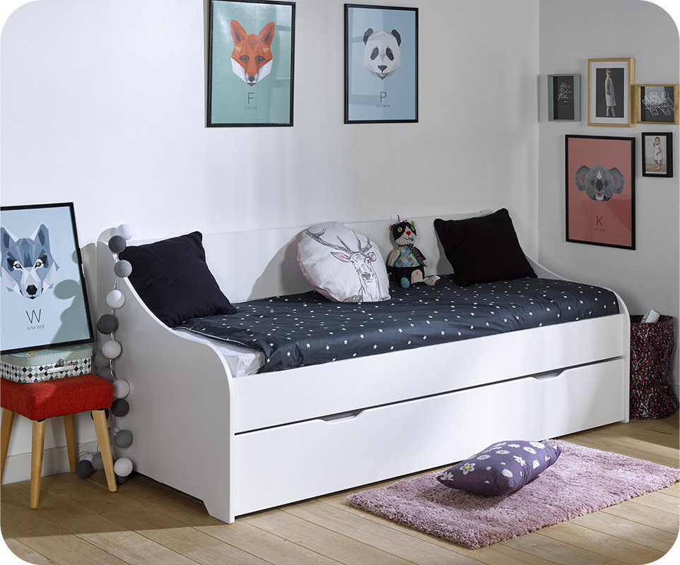 Sofá Cama Nido 80x200cm LYLO. Blanco