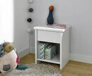 Mesita juvenil TWIST Blanca con cajón