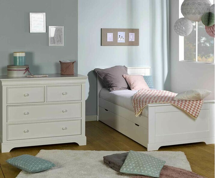 Dormitorio Mel Blanco - Set de 2 muebles