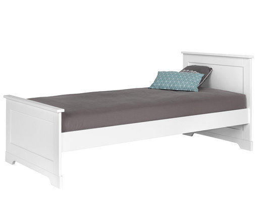 Cama juvenil MEL 90x190cm Blanca