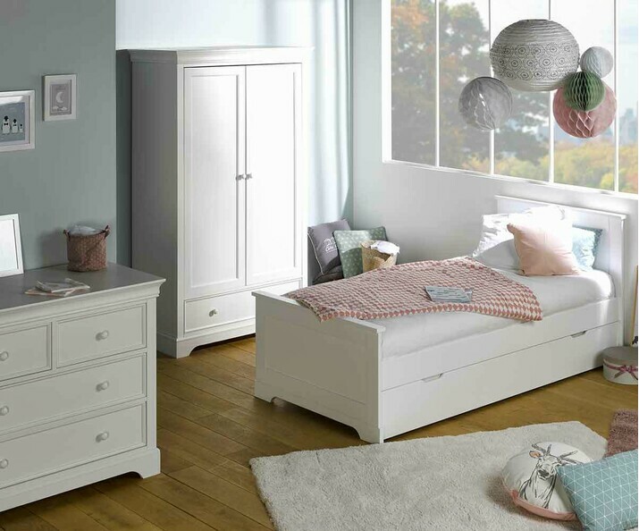 Dormitorio Mel Blanco - Set de 3 muebles