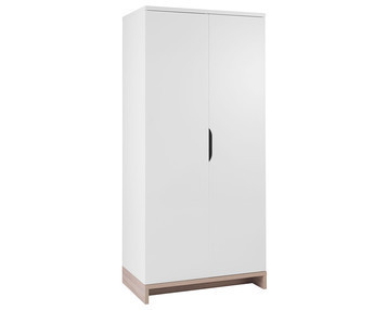 Armario beb Pluma  blanco y madera