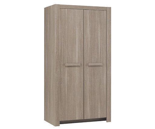Armario juvenil Auckland 2 puertas Roble Mobila