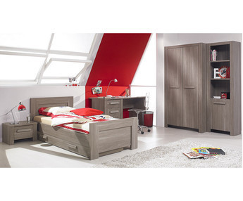 Dormitorio Juvenil Auckland Roble Mobila