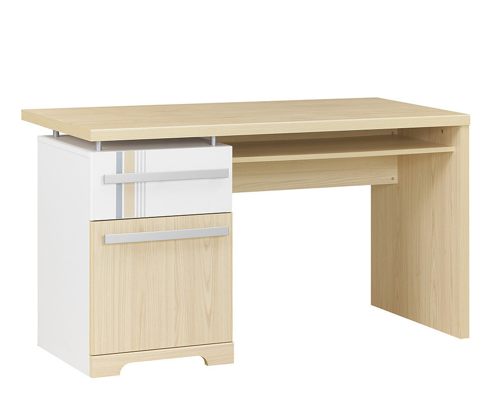 Escritorio juvenil Bora Blanco y Madera
