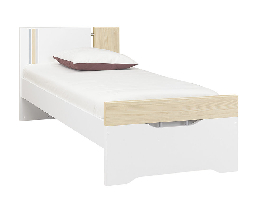 Dormitorio juvenil BORA 4 Muebles, Blanco y Madera