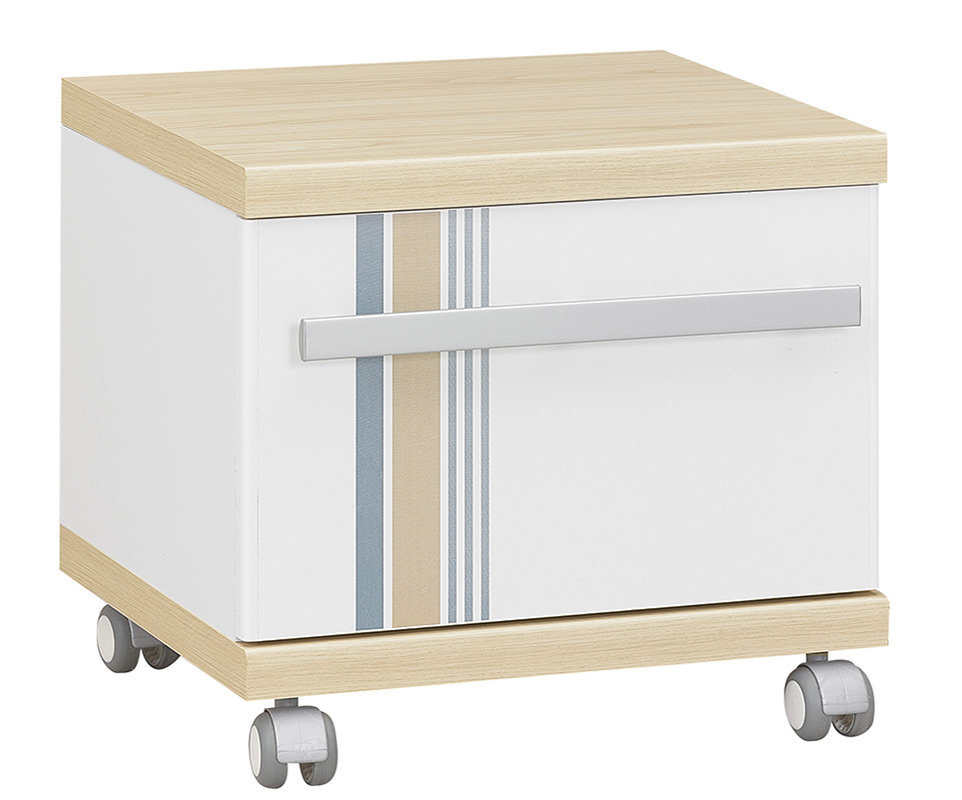 Dormitorio juvenil BORA 5 Muebles, Blanco y Madera