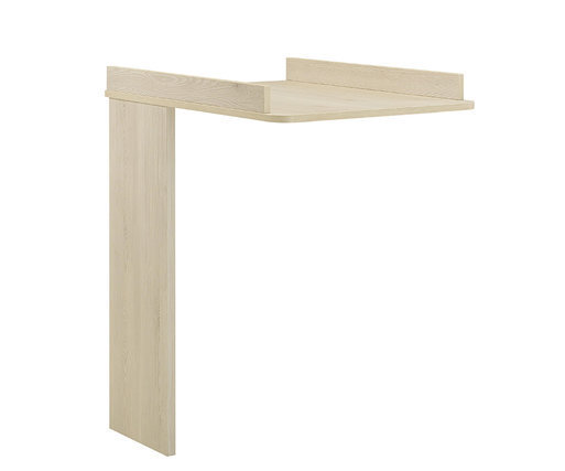 Cambiador de cmoda Lili, color madera blanqueada