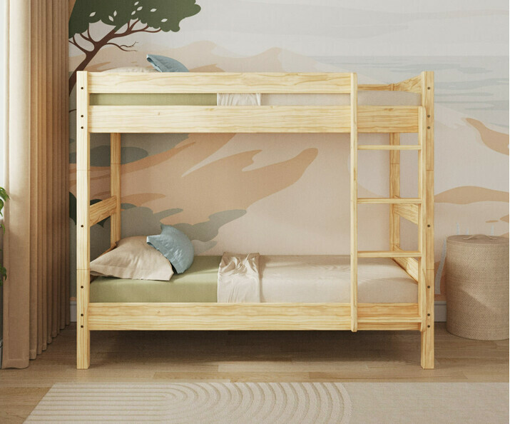 Litera infantil - Wood, Separable en dos camas individuales