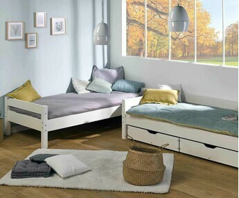 Litera Wood, versin separada en camas individuales