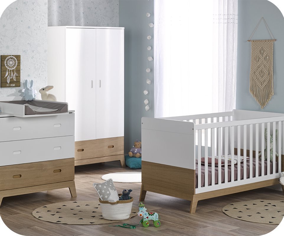 habitacion bebe blanca habitaci 243 n beb 233 completa aloa blanca y madera habitacion bebe blanca habitaci 243 n beb 233 completa aloa blanca y madera