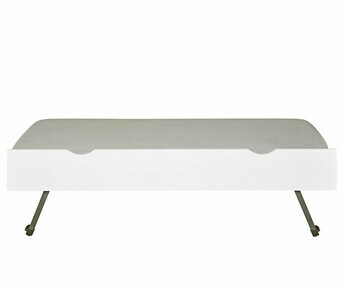 Cama nido supletoria Zaria, fachada de madera maciza