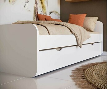 Detalle del pie de cama, Cama nido Lemon