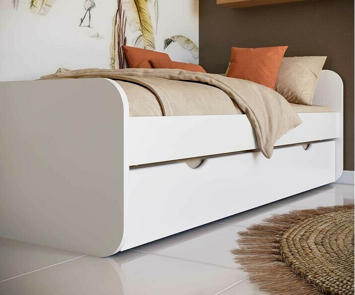 Detalle del pie de cama, Cama nido Lemon