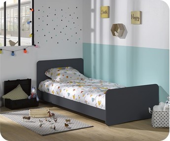 Cama infantil Willow Gris Antracita